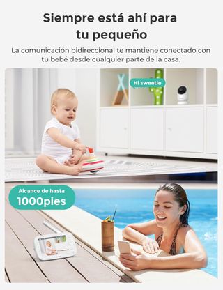 Dr.Care NovaView Vigilabebés con Cámara