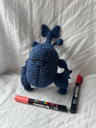 Pokemon Heracross amigurumi