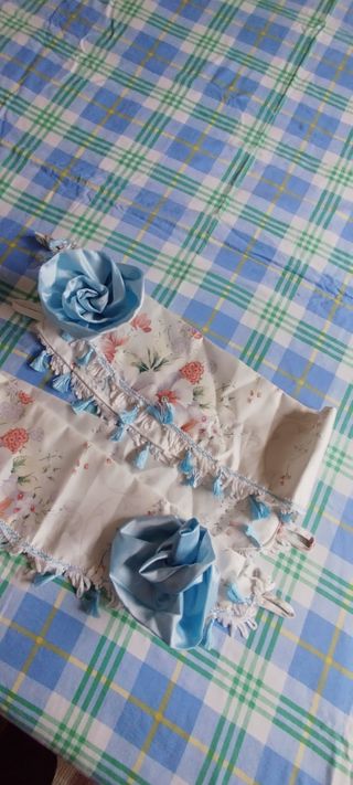 Cortinas  estampadas, dos hojas.