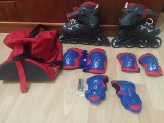 Patines linea infantil con protecciones