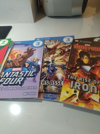 Libros  Marvel colección ingles
