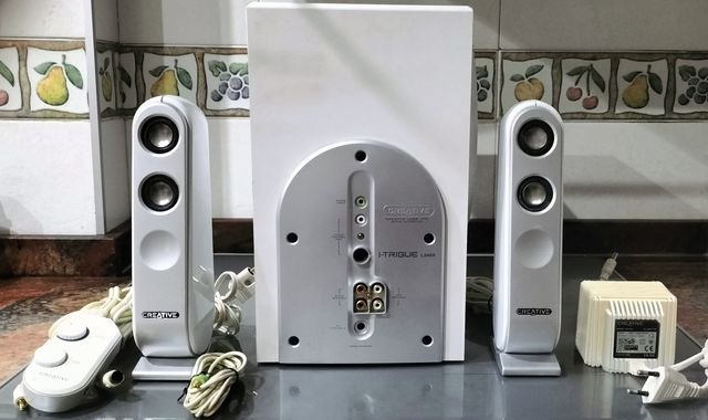 Altavoces 2.1 Creative I-TRIGUE L3450 blanco