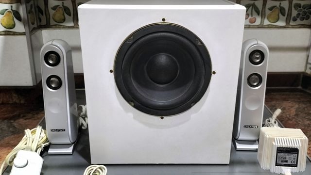 Altavoces 2.1 Creative I-TRIGUE L3450 blanco