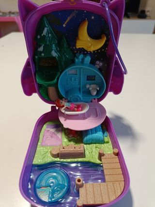 Estuche Polly pocket búho