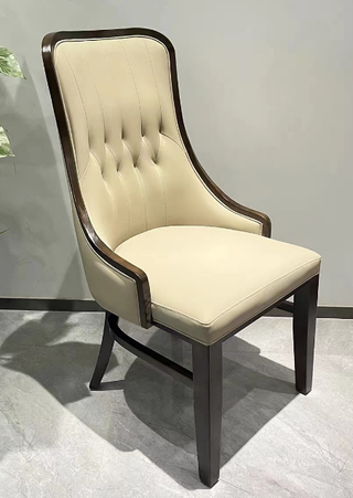 Silla de polipiel para comedor o restaurante