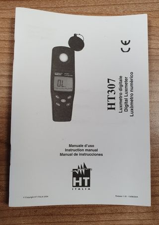 Luxómetro digital HT307.