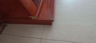 Mueble salón más vitrina 