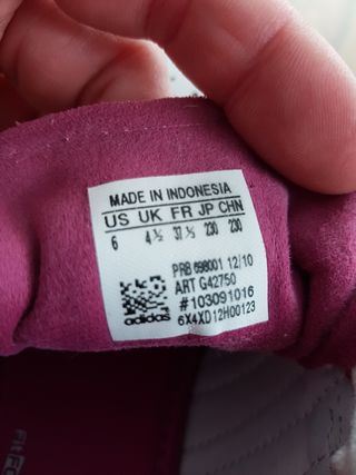 Zapatillas Adidas talla 37.5