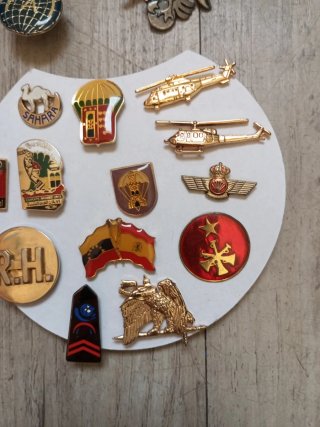 Lote insignias BRIPAC paracaidist militar