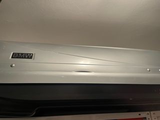 OFERTA cofre de techo y barras originales de BMW