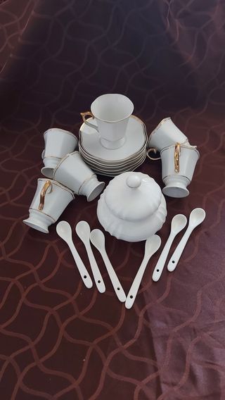 Set da caffè vintage porcellana Royal