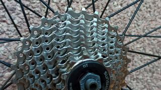 Rueda y cassette de 10 piñones