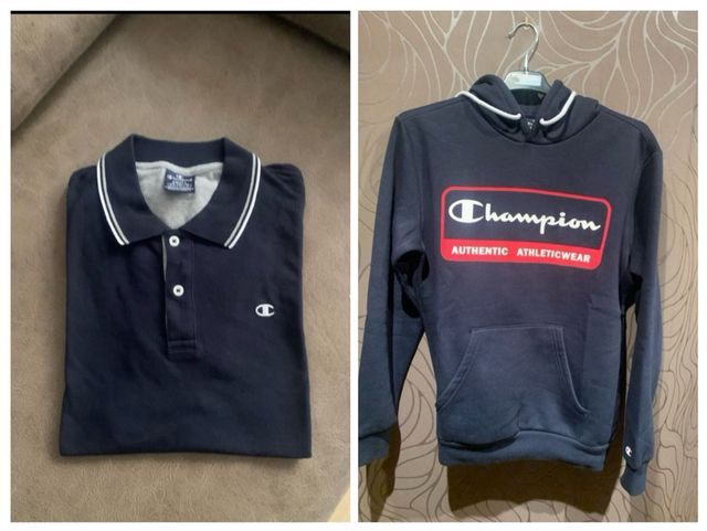 Sudadera y polo Champion