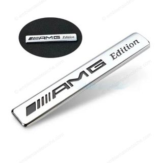 Emblema Logo AMG Edition para Mercedes Benz metal