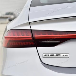 Emblema Logo AMG Edition para Mercedes Benz metal
