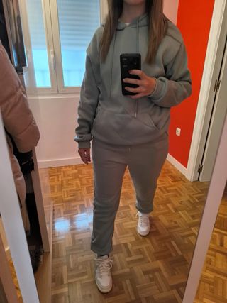 Chandal verde agua mujer