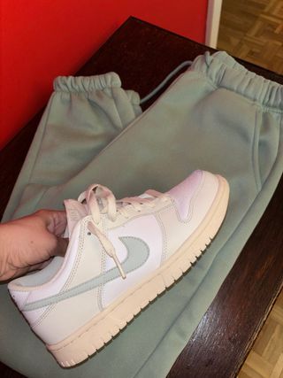 Chandal verde agua mujer