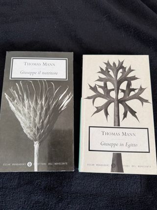 Due Libri Thomas Mann Giuseppe in Egitto e nutrito