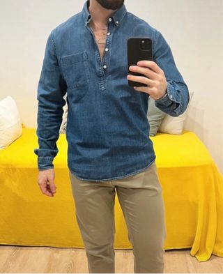 Camisa Denim zara