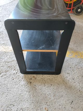 Estantería o  mesita negra vintage