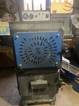 Caldera de pellets/cascara para unifamiliar