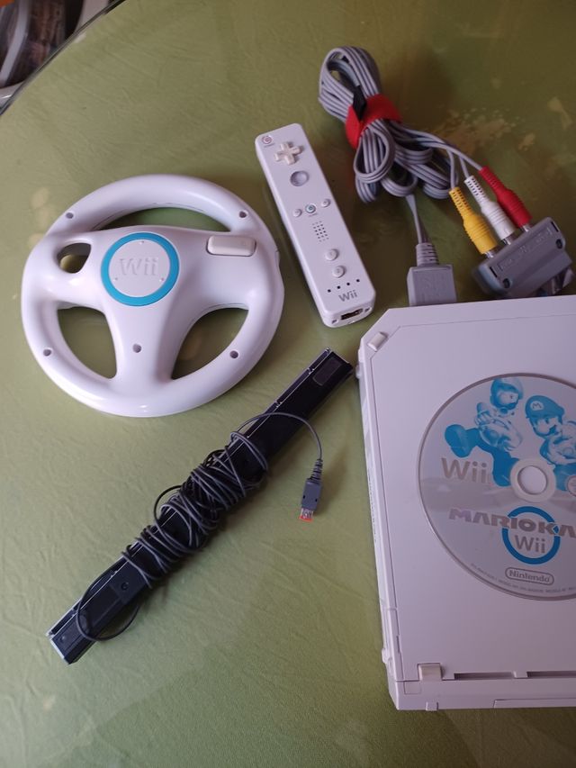 Consola Nintendo wii.