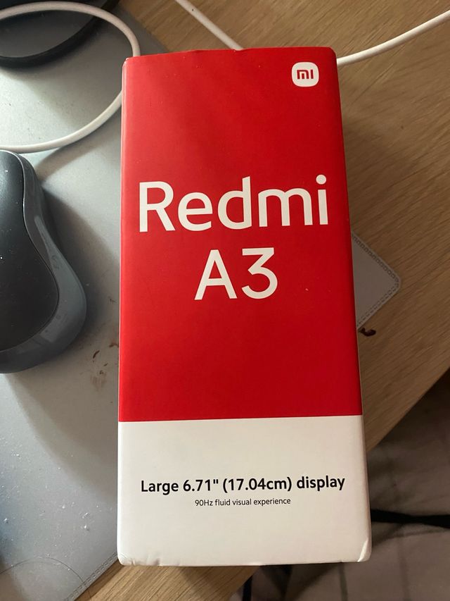 Xiaomi Redmi A3 móvil 64GB Midnight black negro