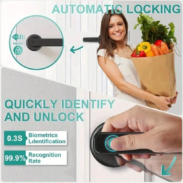 Serratura Intelligente Smart Life Impronta NFC App