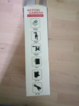 Cámara waterproof 30 wifi 4k