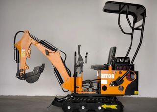 Retro excavadora mini diesel koop 14cv