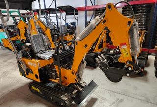 Retro mini retro excavadoras nuevas