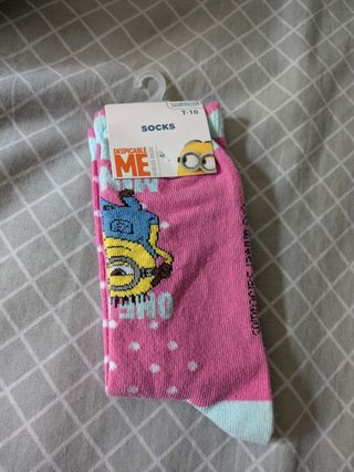 Calcetines Minions talla 10 