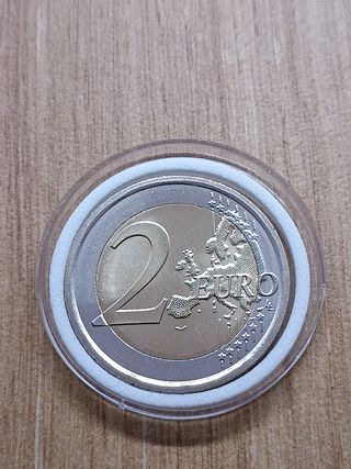2 euro commemorativo Italia 2022.Polizia