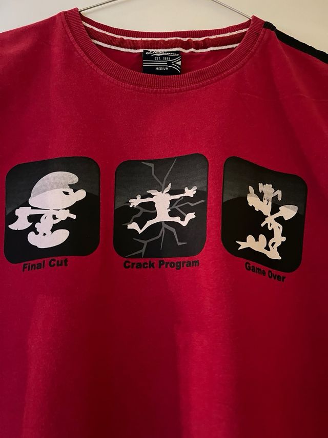 Maglietta rossa Dekuba “iToons”