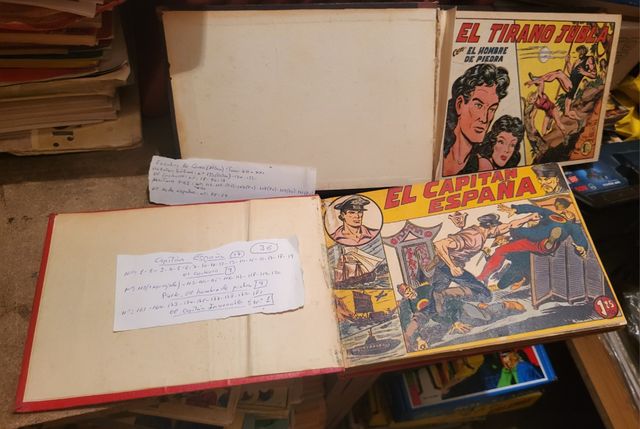 ¡OFERTA!.Lote 145 tebeos 5 tomos años 50