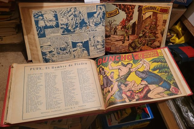 ¡OFERTA!.Lote 145 tebeos 5 tomos años 50