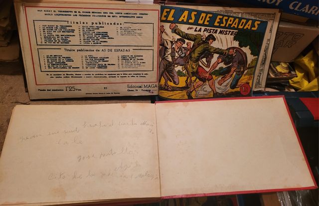 ¡OFERTA!.Lote 145 tebeos 5 tomos años 50