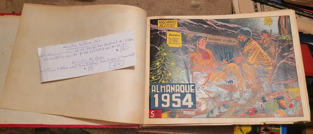 ¡OFERTA!.Lote 145 tebeos 5 tomos años 50