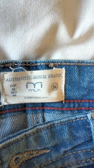 Pantalón Americano Color Azul Milano
