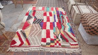 Tappeti colorati Berener Azilal