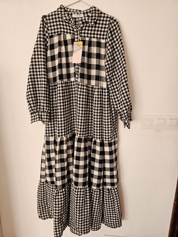 Vestido camisero T. única