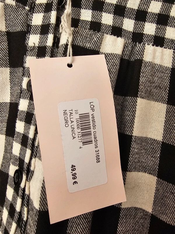 Vestido camisero T. única