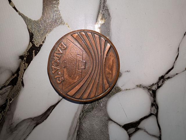 Moneda conmemorativa fc Barcelona