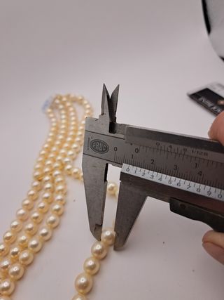 Choker perlas oro 18k