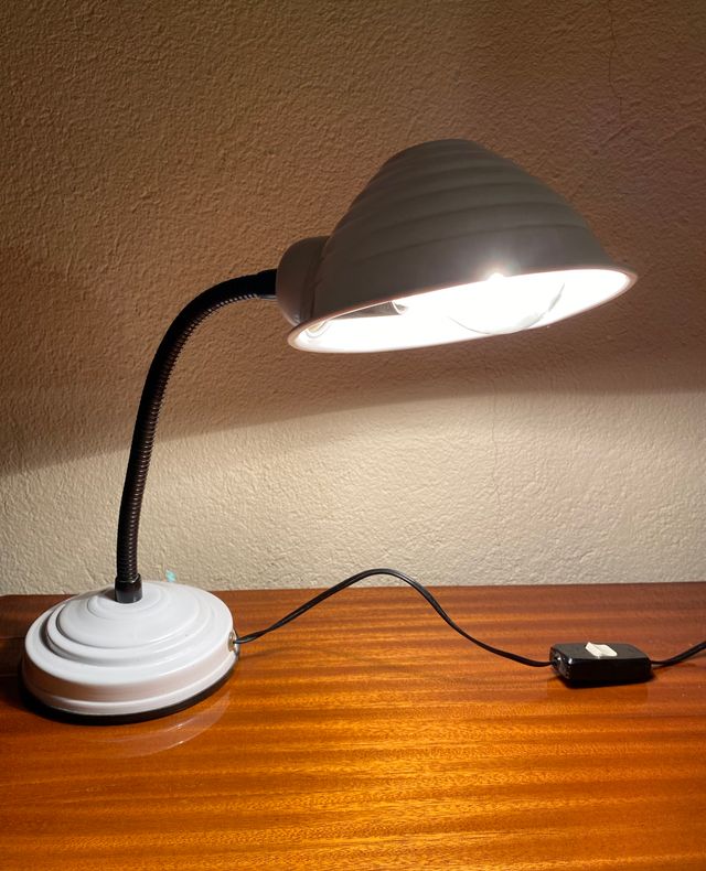 Lámpara de estudio blanca