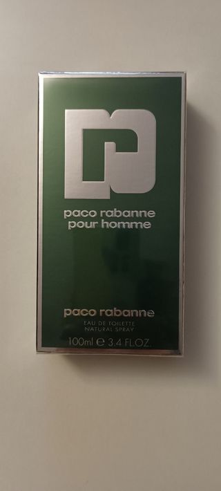 Caja Eau toilette y aftershave Paco Rabanne homme