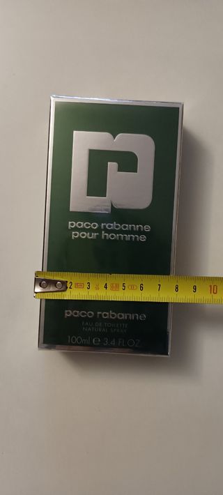 Caja Eau toilette y aftershave Paco Rabanne homme