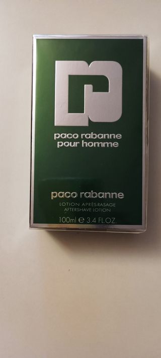 Caja Eau toilette y aftershave Paco Rabanne homme