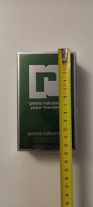 Caja Eau toilette y aftershave Paco Rabanne homme