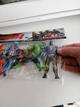 5 pezzi Set di Avengers fatti a mano